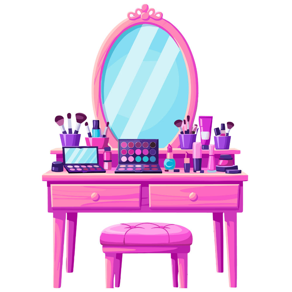 Pink Vanity